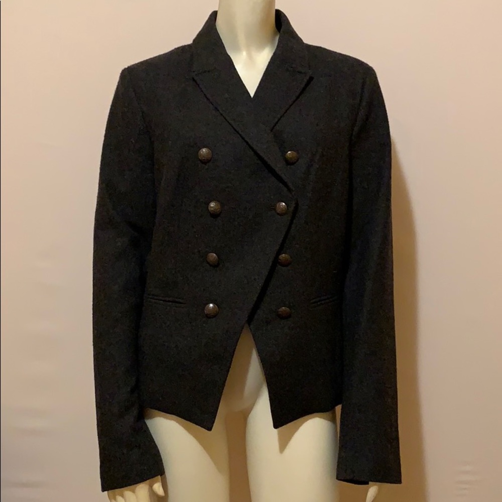 EUC Banana Republic wool blend “peacoat” SZ-14